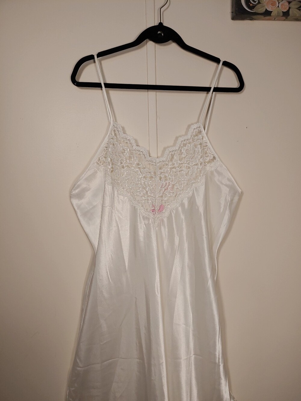 Like New Sexy Just For Women 2X White Stunning Lingerie gown - Picture 5 of 6